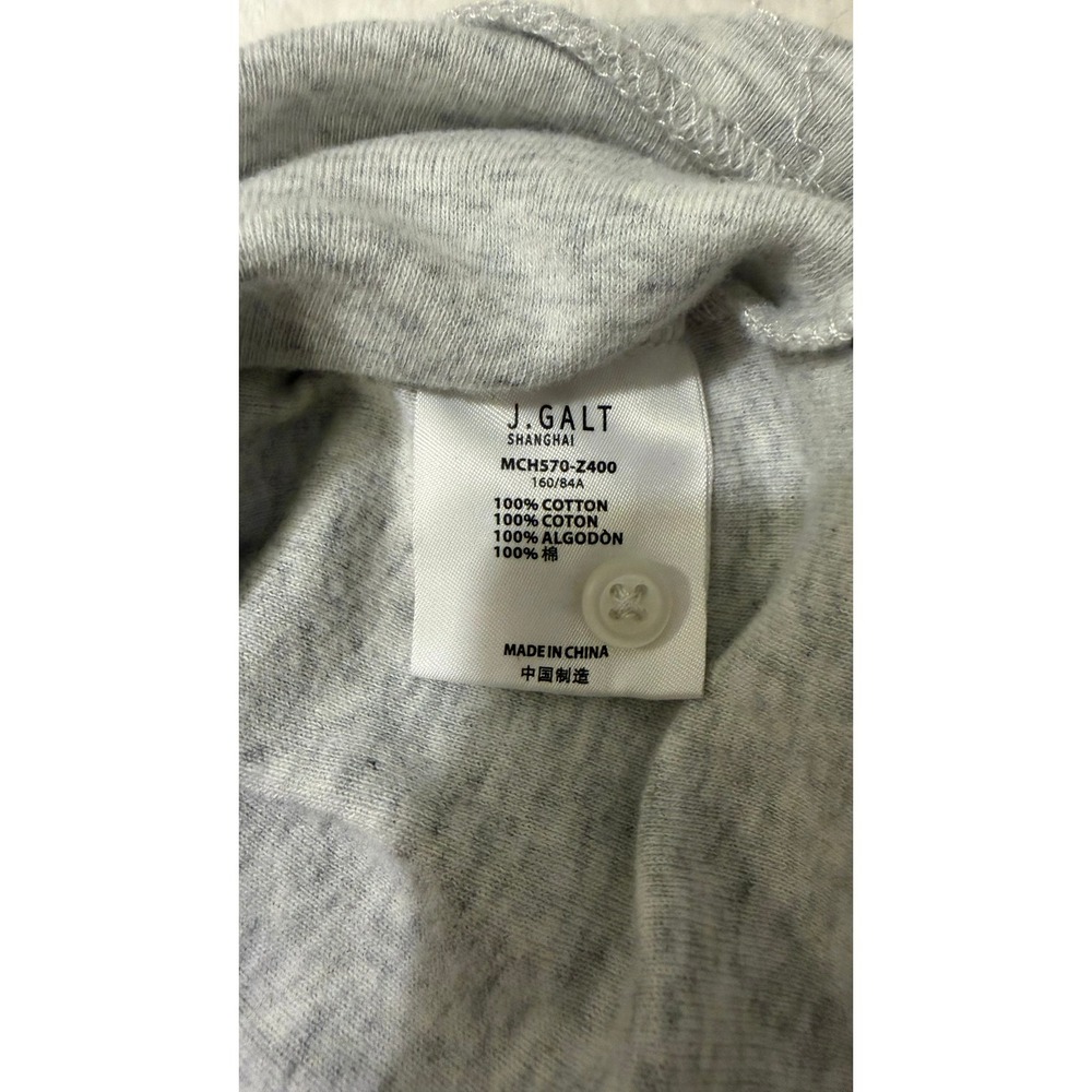 John Galt Brandy Melville Grey Heathered Henley Tank Top MCH570-Z400 Small
